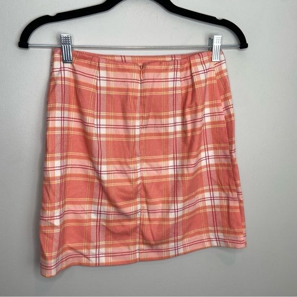 Wild Fable pink plaid mini skirt y2k size 4 - Picture 6 of 6
